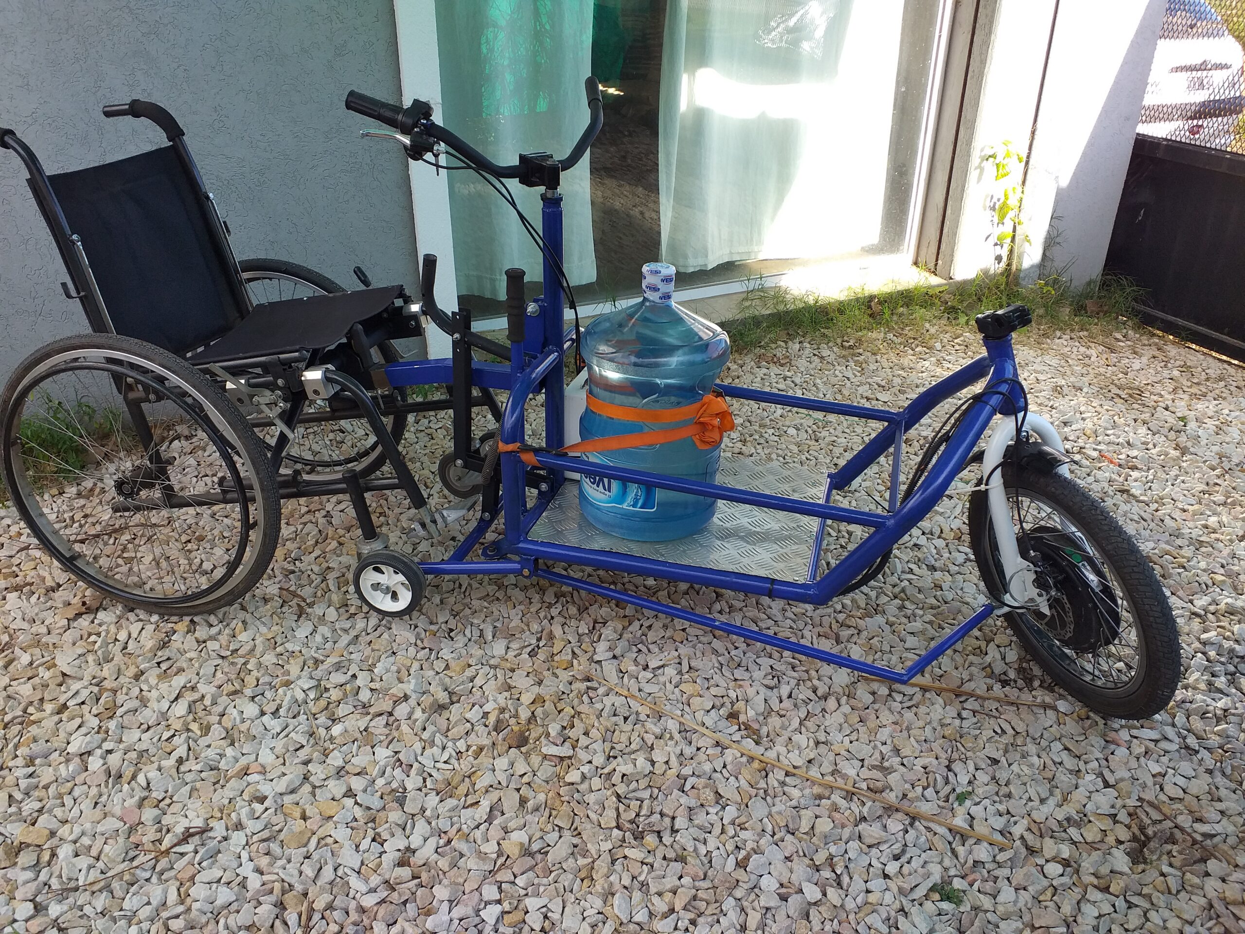 silla de rueda eléctrica mama cochecito bebe bicicleta cargo para personas con discapacidad bateria litio