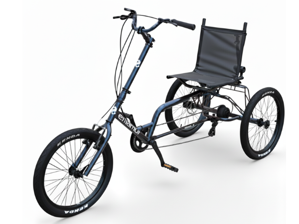 triciclo para personas adultas o adolescentes con baja estabilidad sobrepeso o autismo